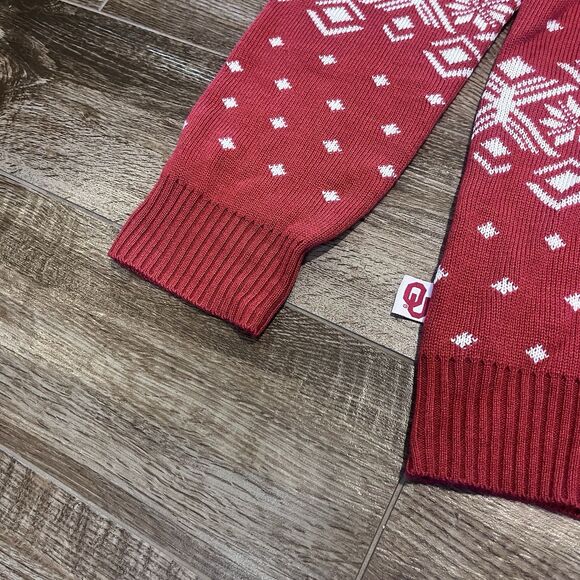 Campus Specialties OU Sweater Mens L Oklahoma university Ugly Christmas - Picture 5 of 11